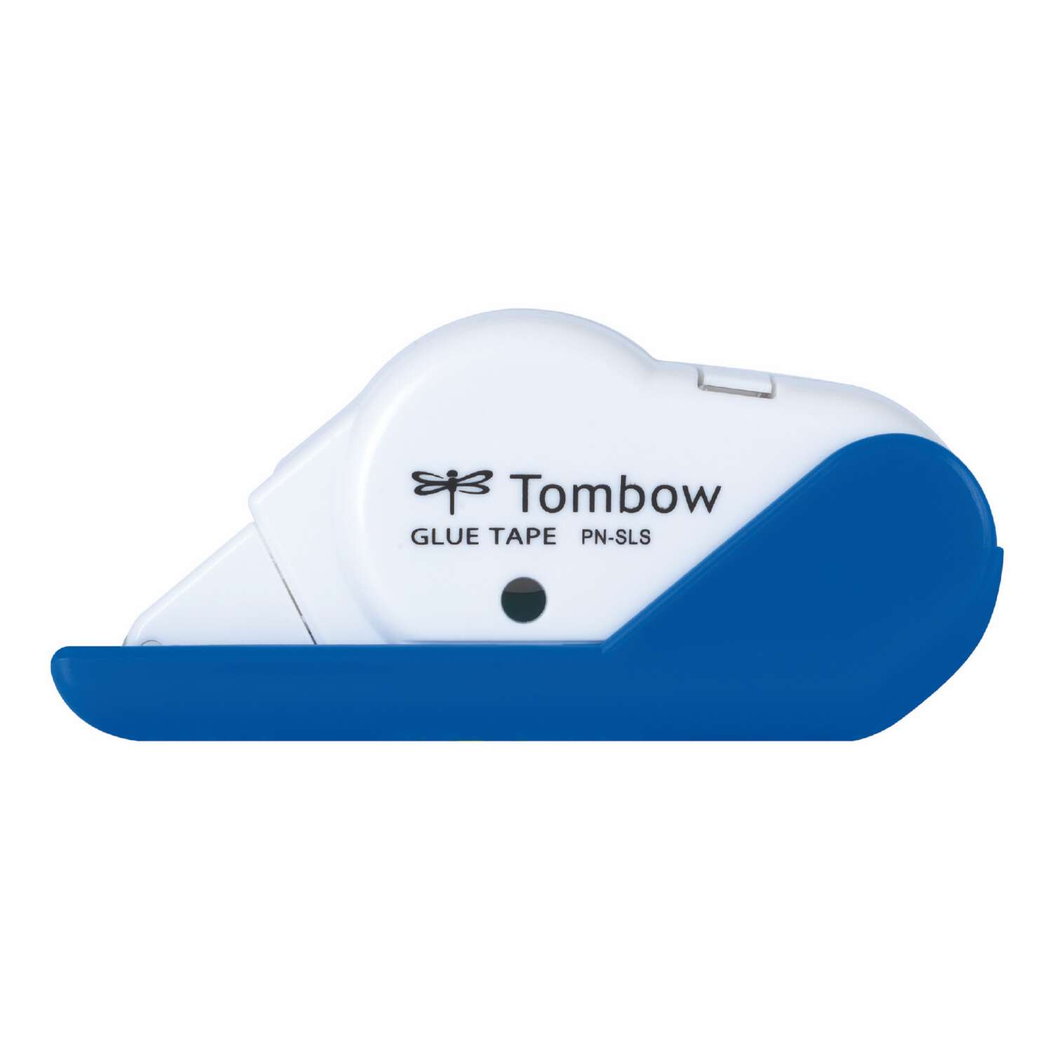 Клей-роллер ленточный Tombow Glue Tape PN-SLS 8 4 мм x 8 м перманентный сине-белый корпус - фото 1