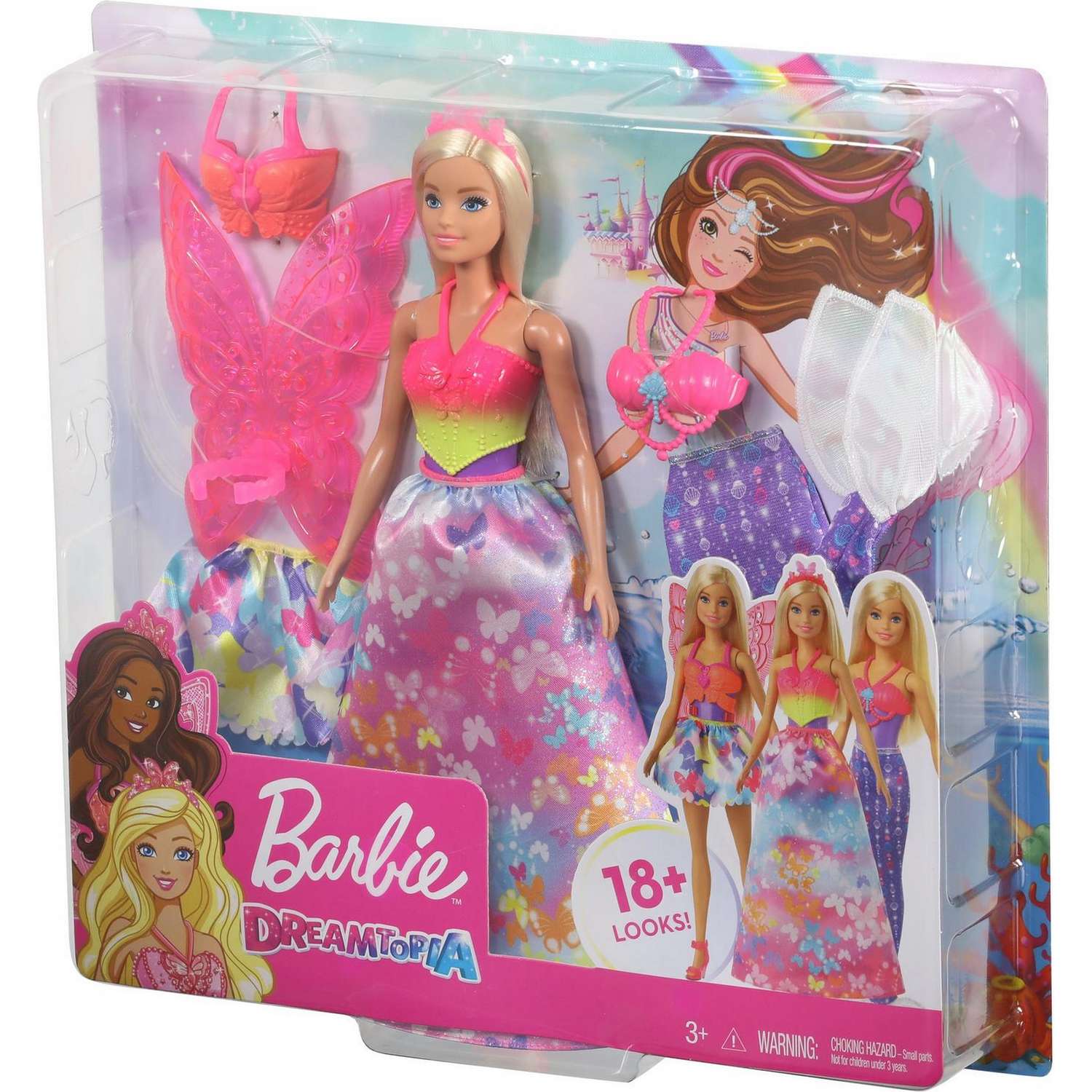 Набор игровой Barbie Дримтопия 3в1 кукла +аксессуары GJK40 GJK40 - фото 3