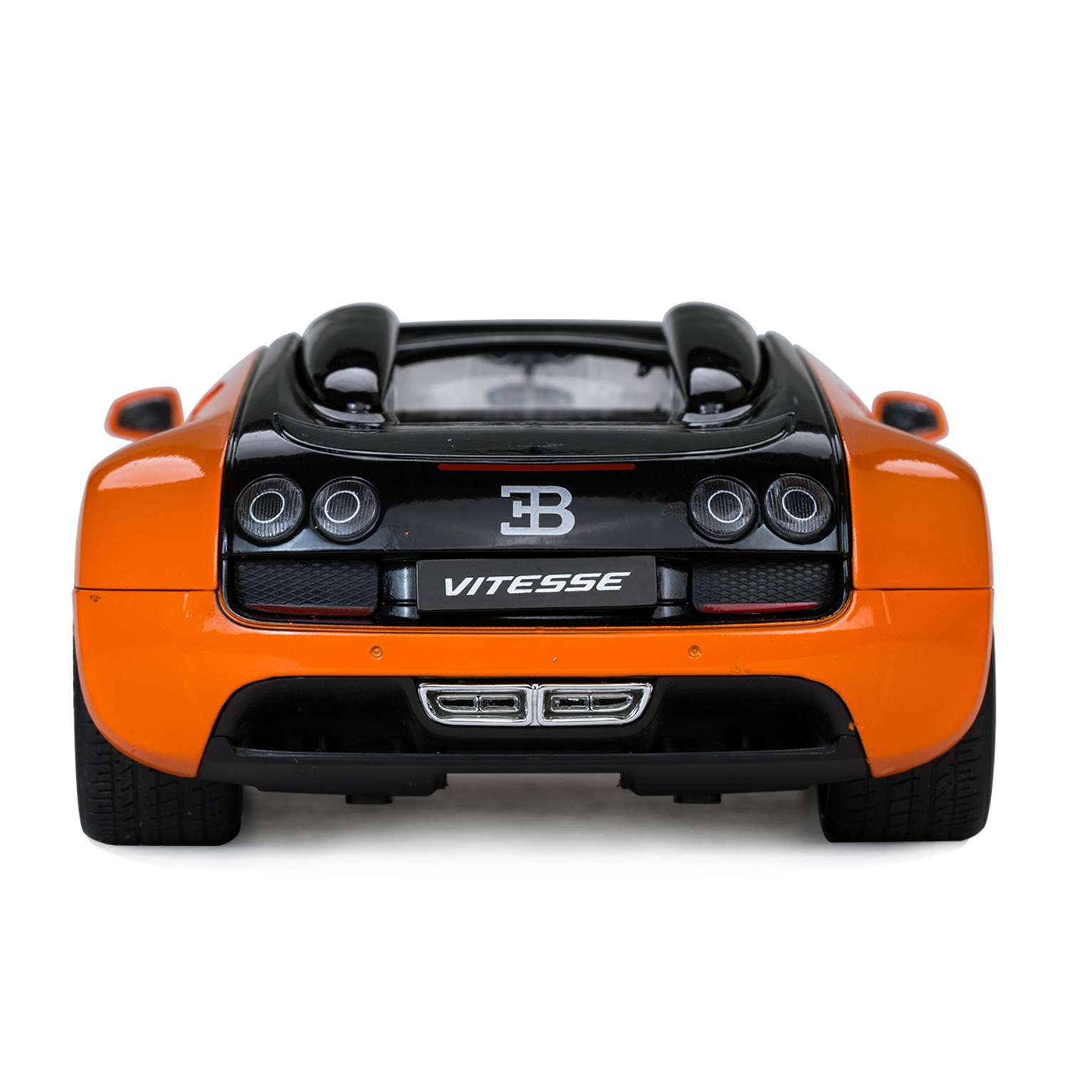 Машинка Rastar Bugatti GS Vitesse 1:18 оранжевая 43900 - фото 5