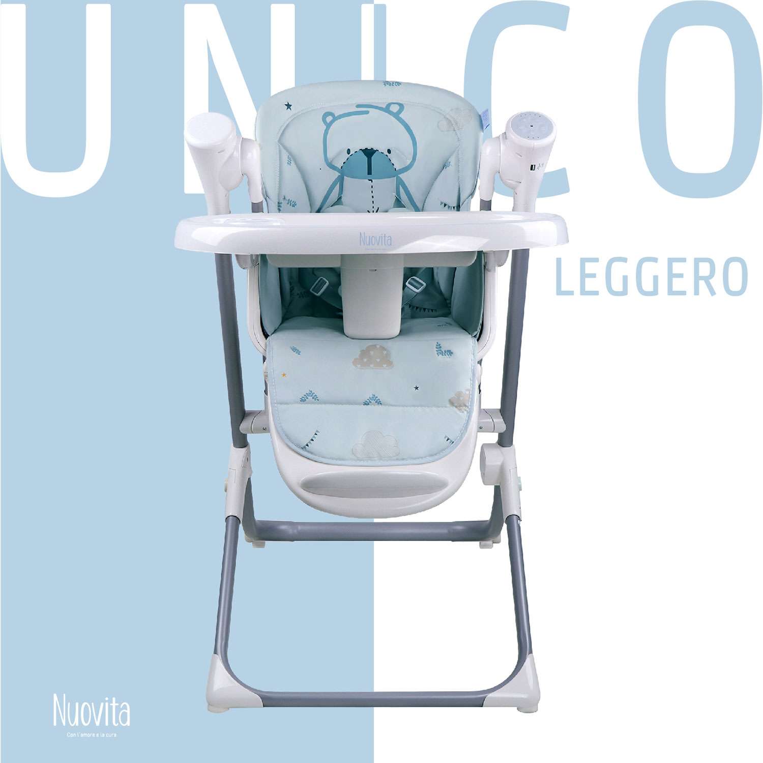 Стульчик для кормления Nuovita Unico Leggero Orso NUO_TY868_528 - фото 3