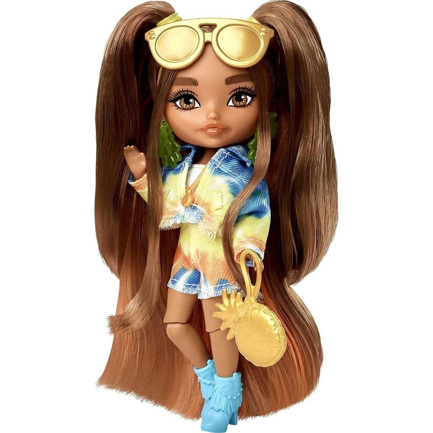 Кукла Barbie Экстра Минис 5 HHF81 HGP62 - фото 1