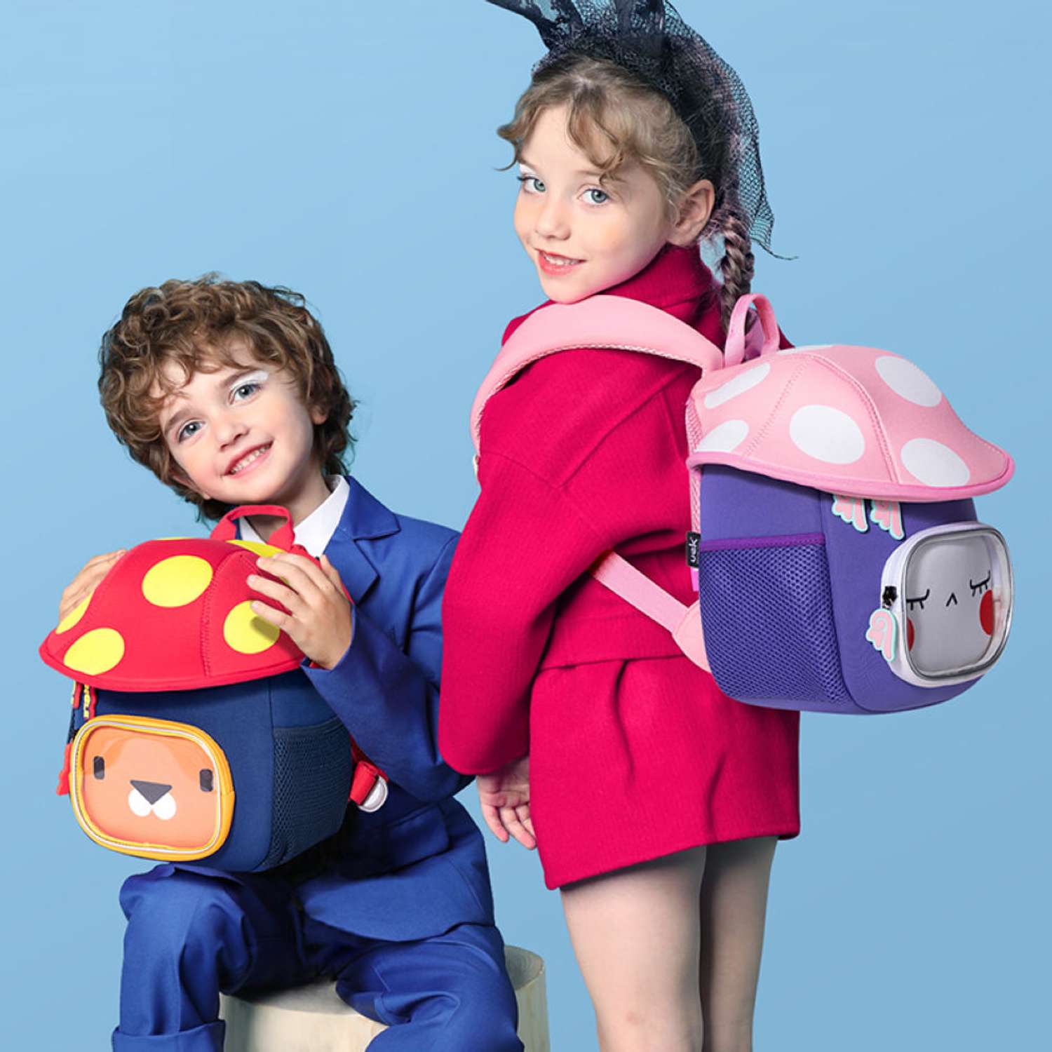 Дошкольный рюкзак UEK.KIDS мультгерой грибочек - фото 2