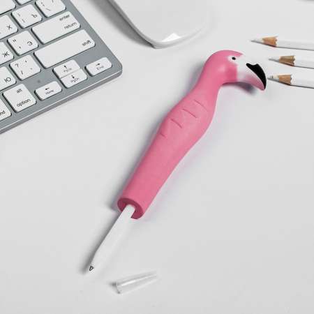 Ручка-сквиш ArtFox шариковая Фламинго