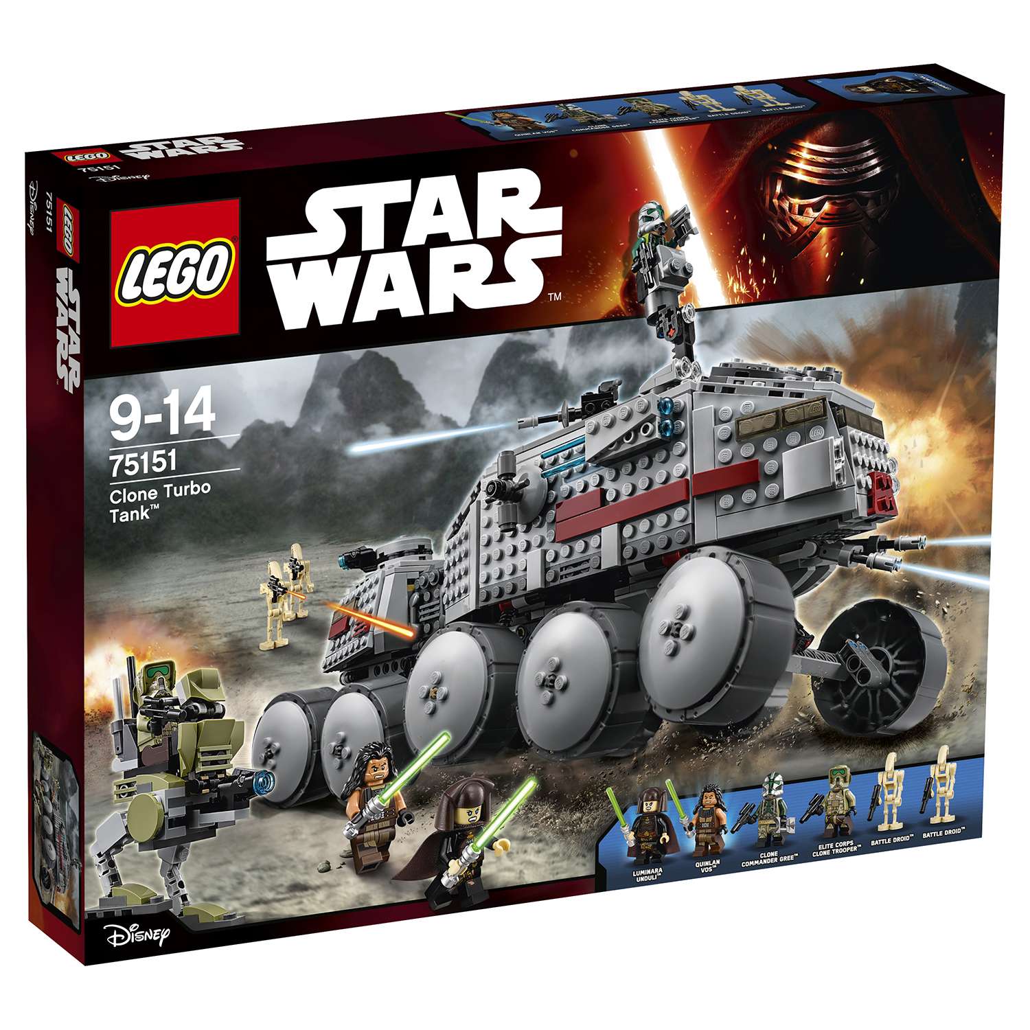 Конструктор LEGO Star Wars TM Турботанк Клонов™ (75151) - фото 2