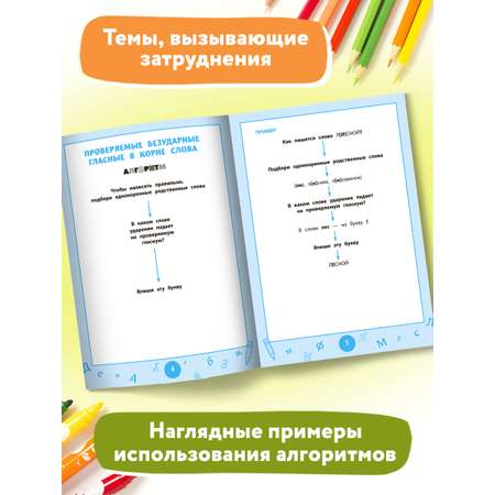 Книга Феникс Справочник по русскому языку. Визуальный тренажер: 1-4 классы