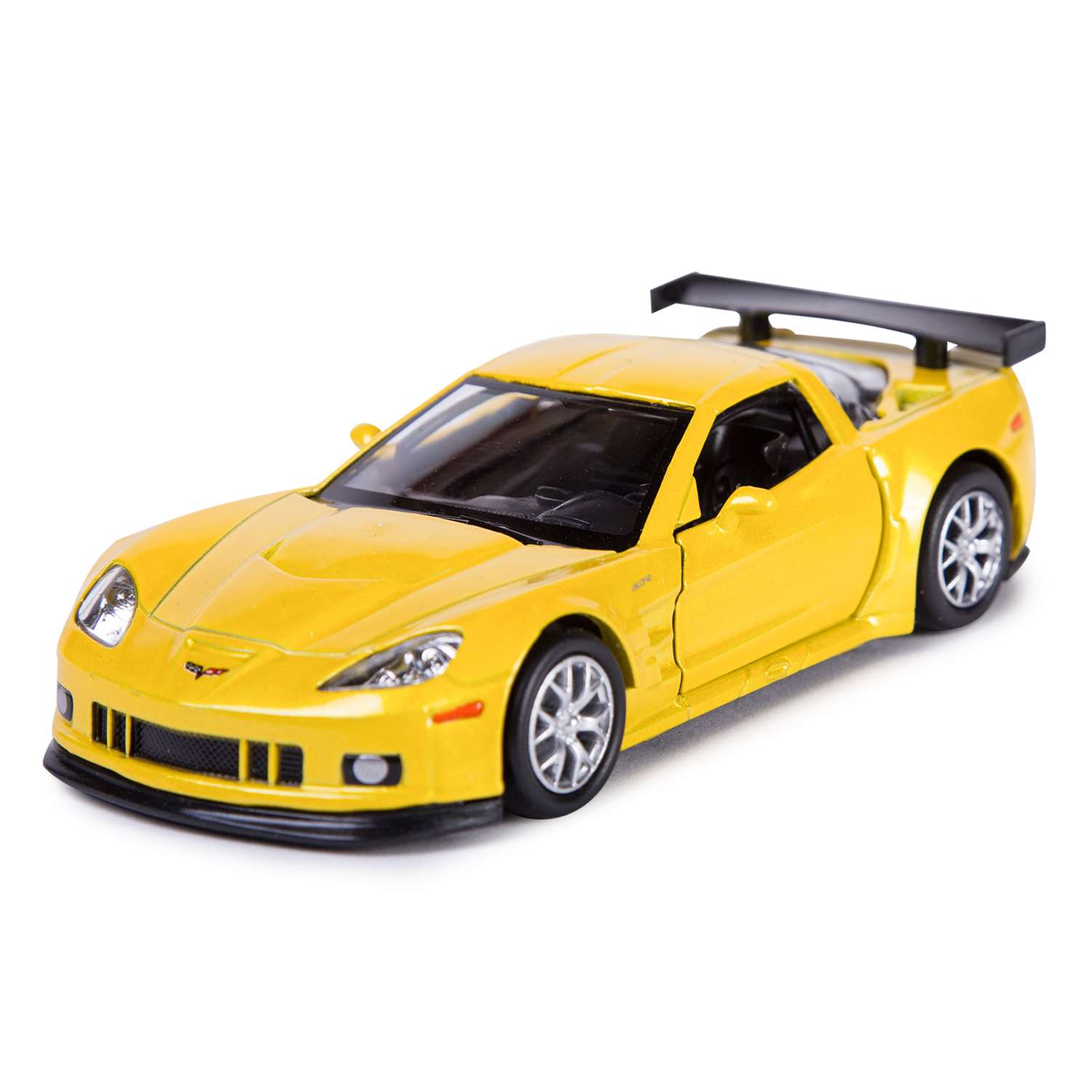 Машинка Mobicaro Chevrolet Corvette 1:32 Жёлтый металлик 544003Z(E) - фото 1