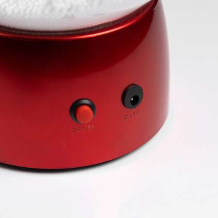 Светодиодная фигура Sima-Land «Шар с Дедом Морозом» батарейки не в комплекте USB свечение белое