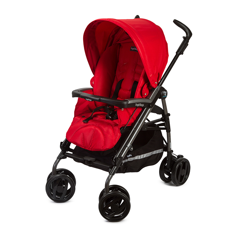 Прогулочная коляска Peg-Perego Pliko P3 Compact Mod Red - фото 4