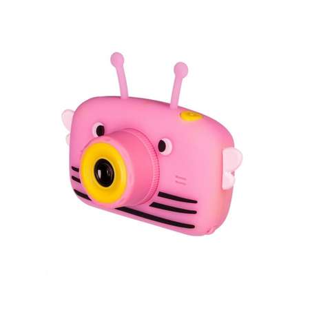 Детский фотоаппарат Seichi Пчела розовый