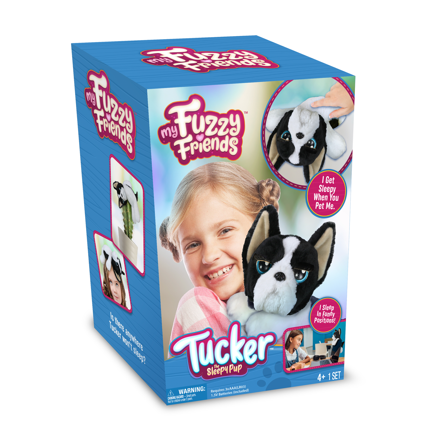 Интерактивная игрушка My Fuzzy Friends Сонный щенок Таккер - фото 20