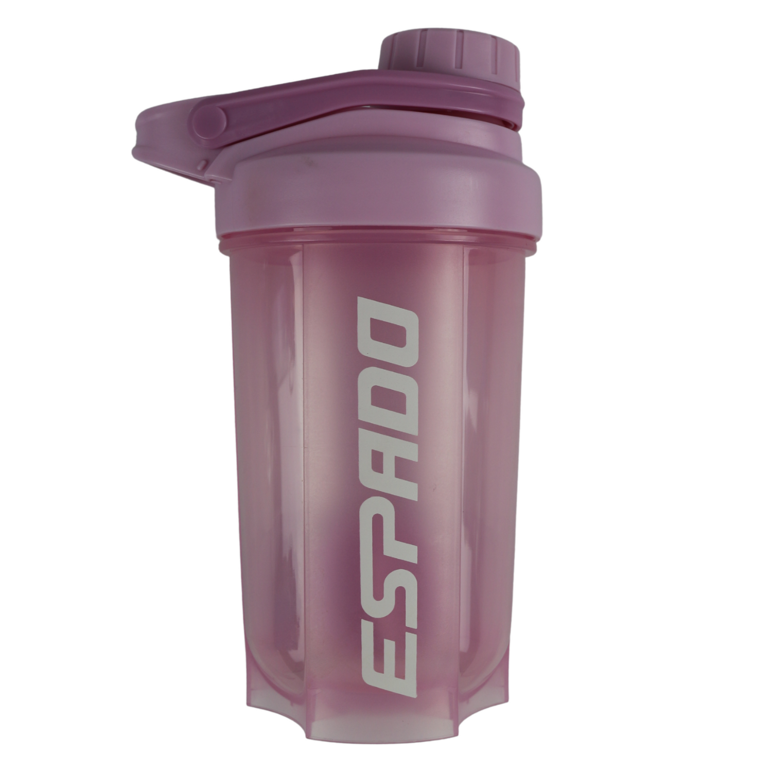 Шейкер спортивный Espado с шариком 500 мл ES903 розовый - фото 1