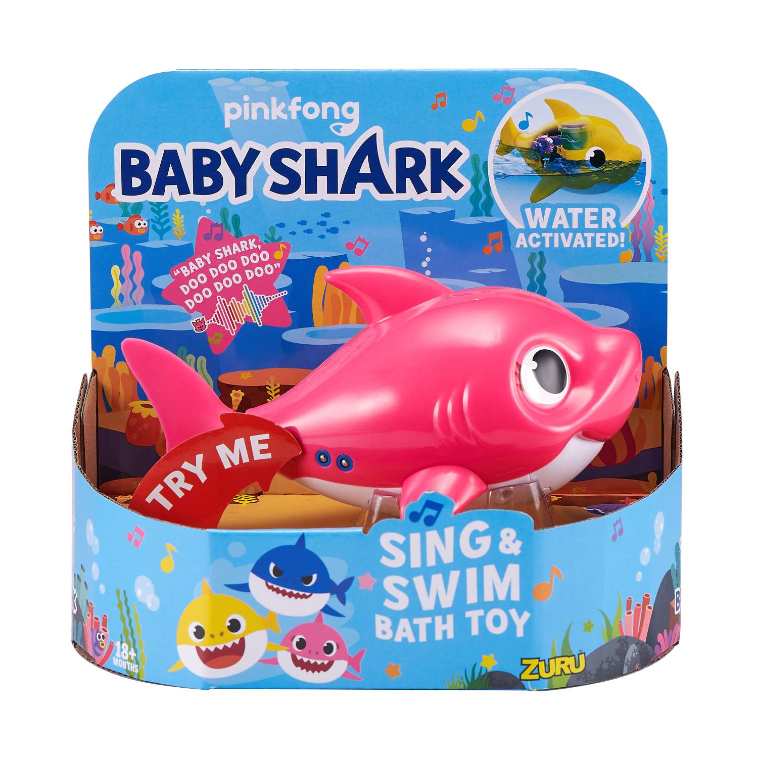 Игрушка для купания ROBO ALIVE Baby Shark Акула в ассортименте 25282 - фото 13