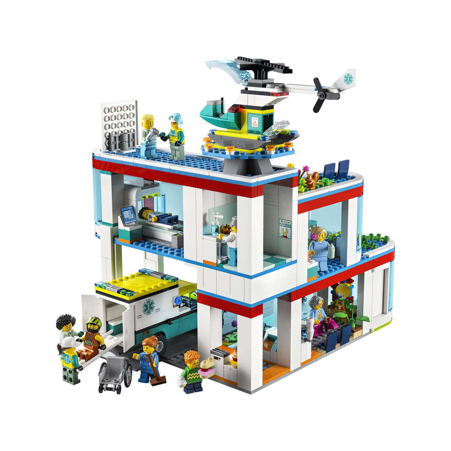 Конструктор детский LEGO City Больница 60330 - фото 2