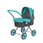 Коляска для кукол Buggy Boom люлька бирюзовый