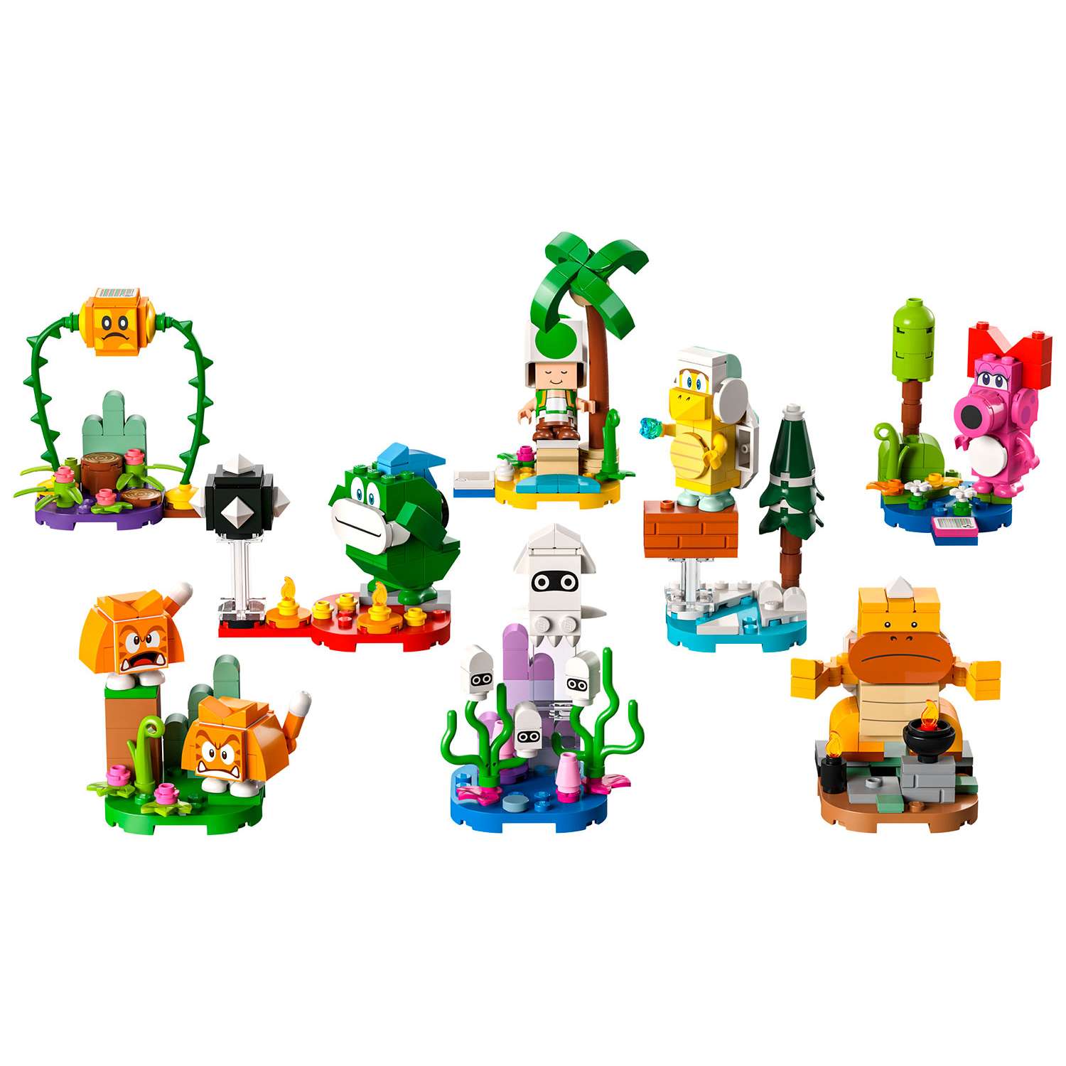 Конструктор детский LEGO Super Mario Набор персонажей 71413 - фото 14