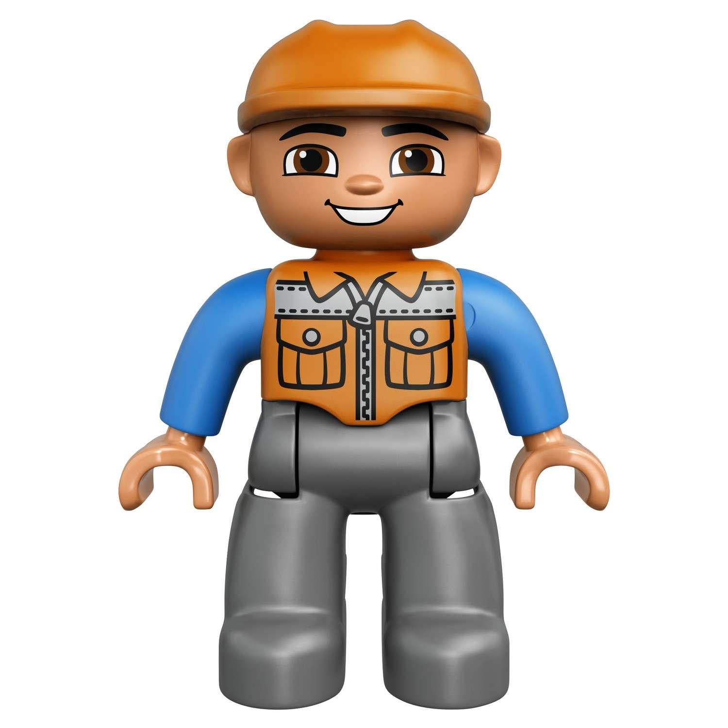 Конструктор LEGO DUPLO Town Грузовик и гусеничный экскаватор (10812) - фото 13