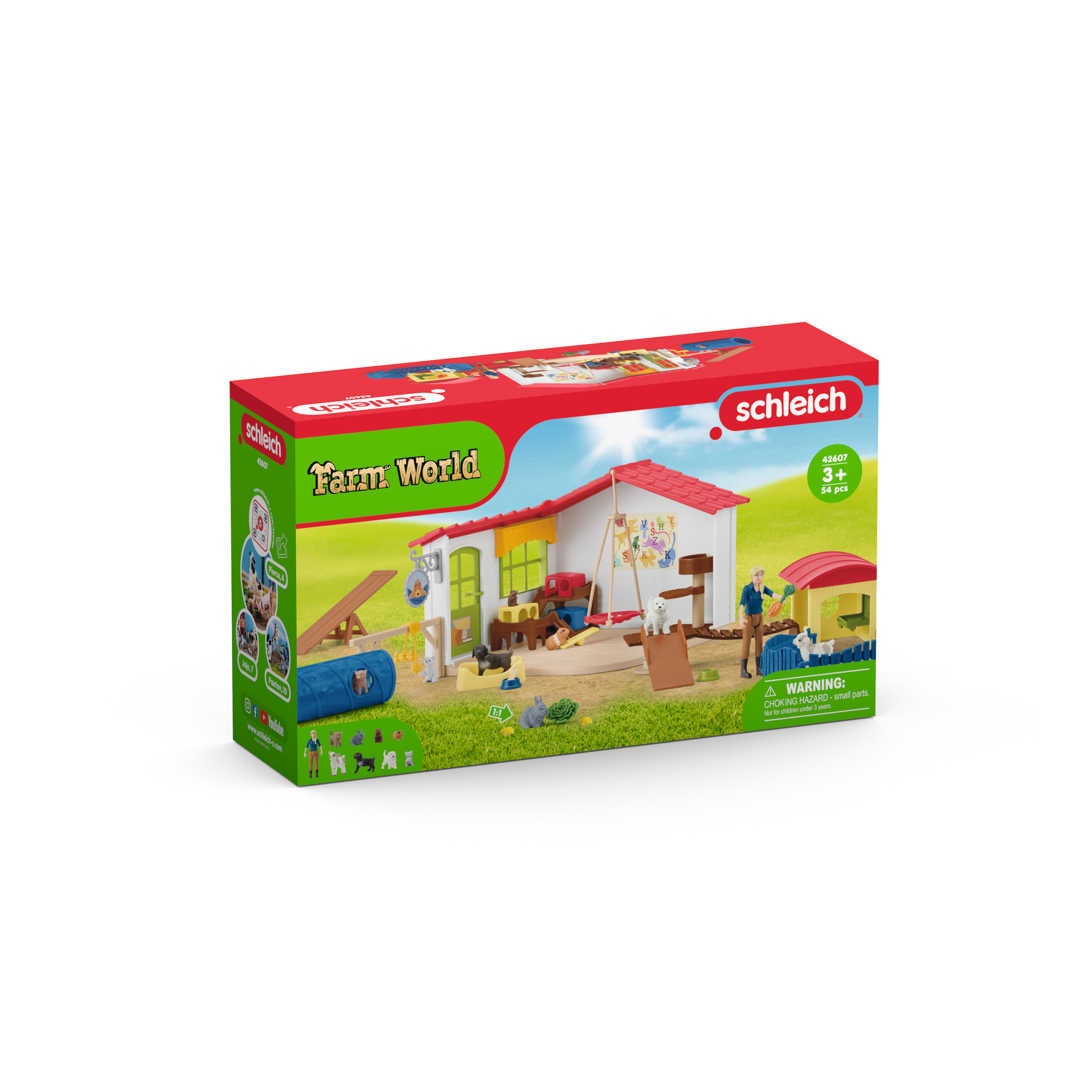 Игровой набор SCHLEICH кормление и уход за животными - фото 2