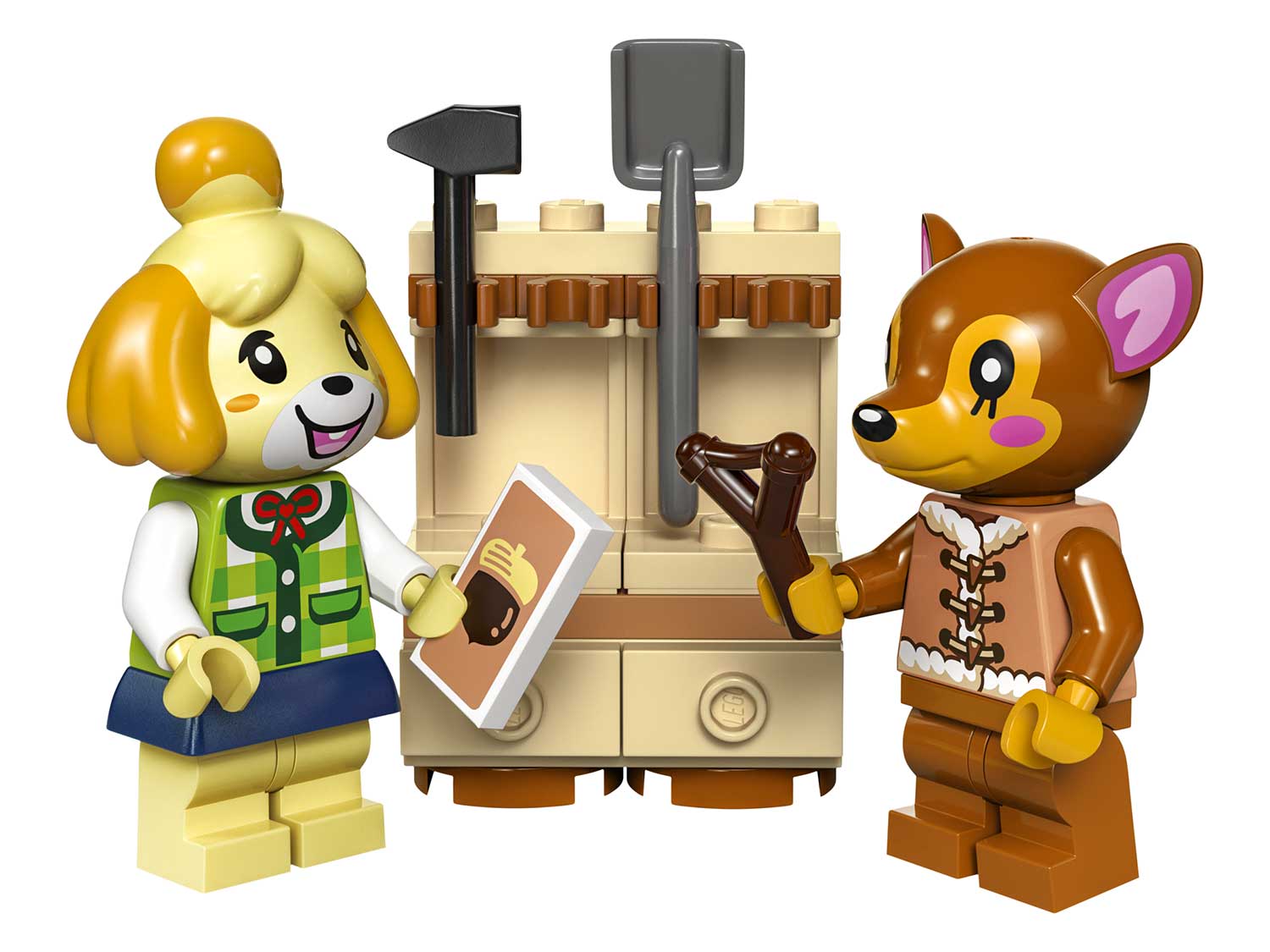 Конструктор LEGO Animal Crossing Посещение дома Изабель - фото 8