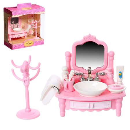 Набор мебели для кукол Sima-Land «Уют-4: ванная комната»