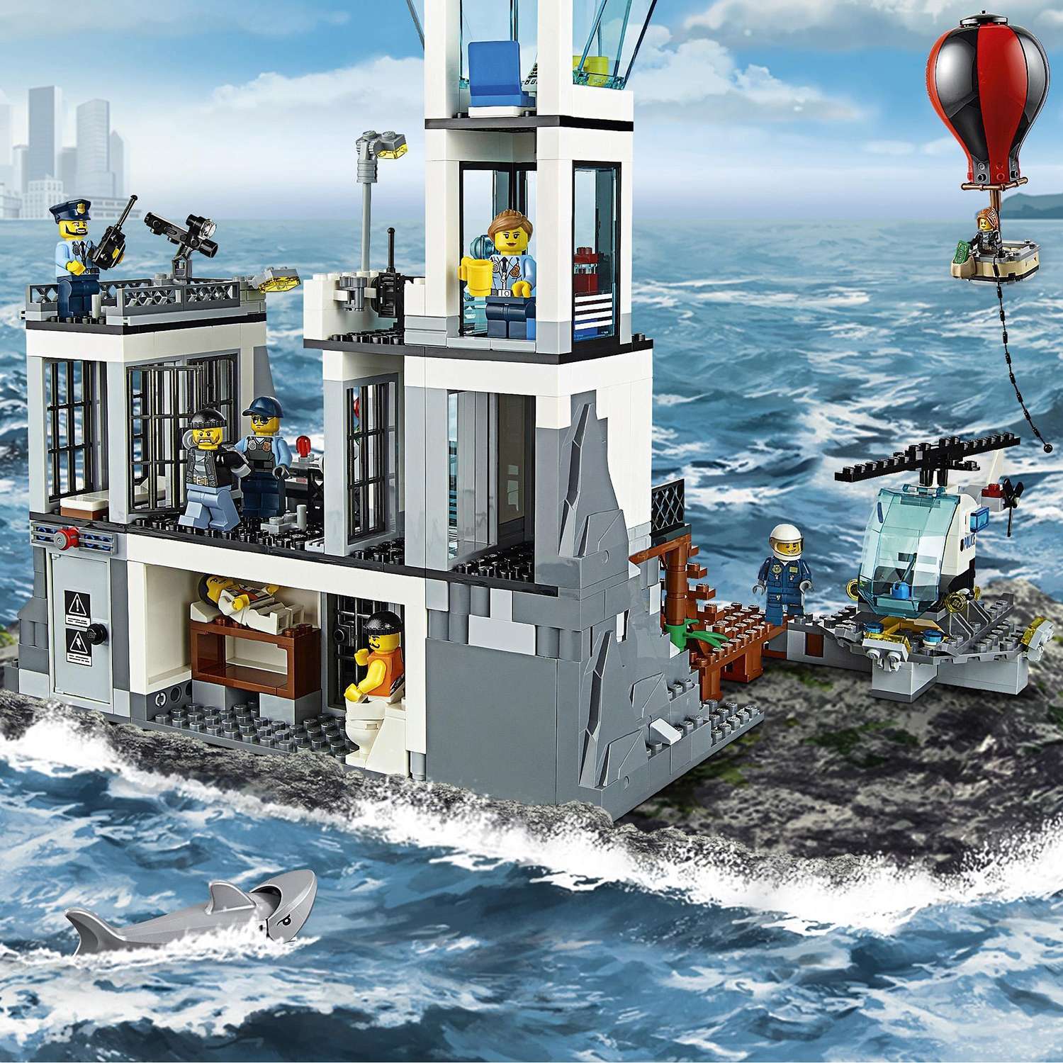 Конструктор LEGO City Police Остров-тюрьма (60130) - фото 4