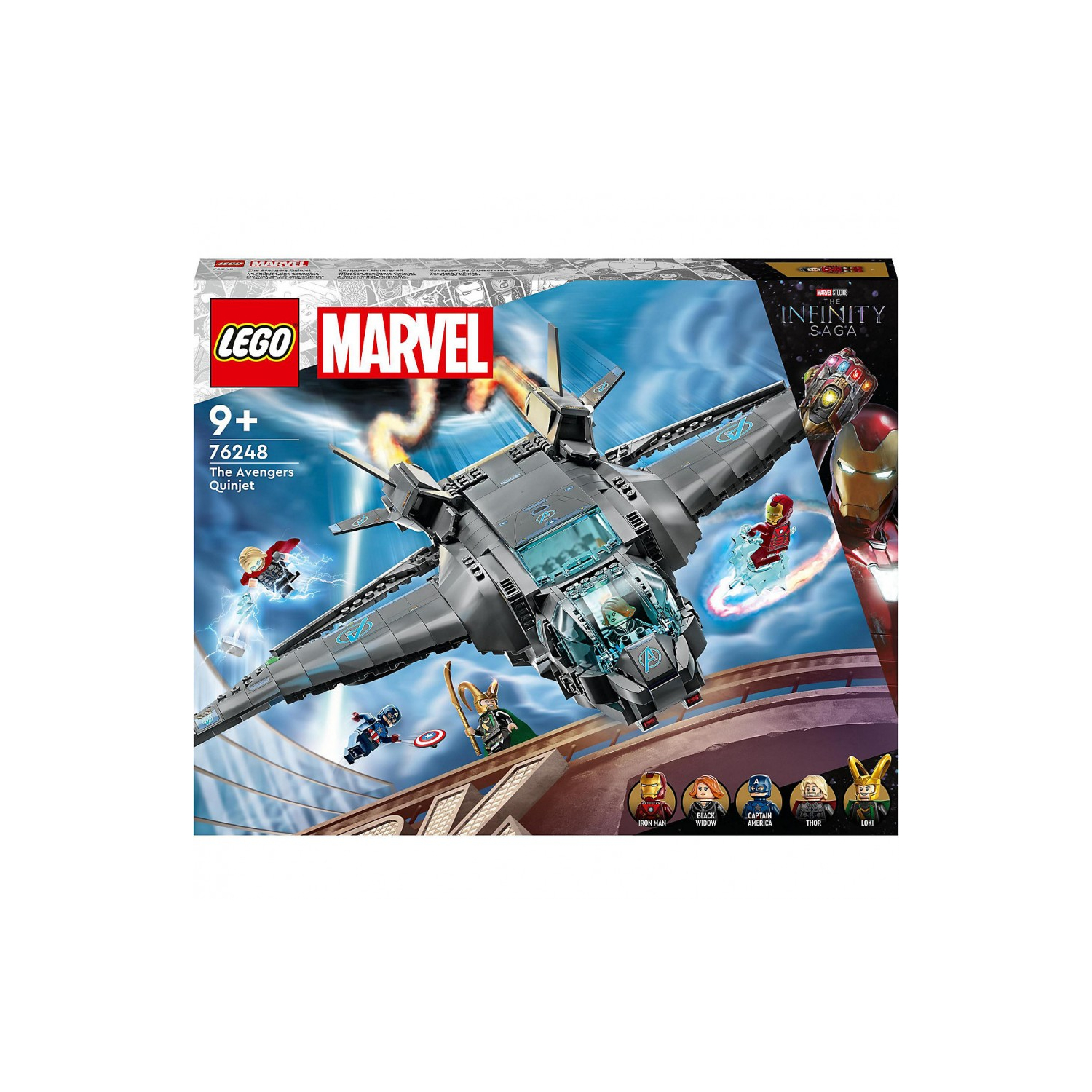 Конструктор LEGO Super Heroes Квинджет Мстителей 76248 - фото 13