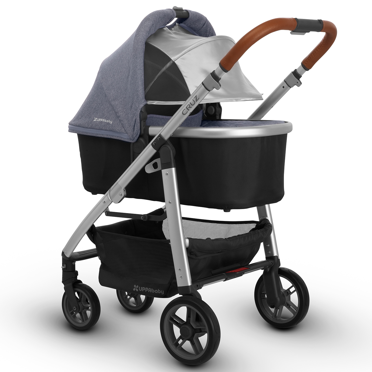 Люлька UPPAbaby Cruz и Vista Grey 0917-BAS-EU-GRG - фото 2