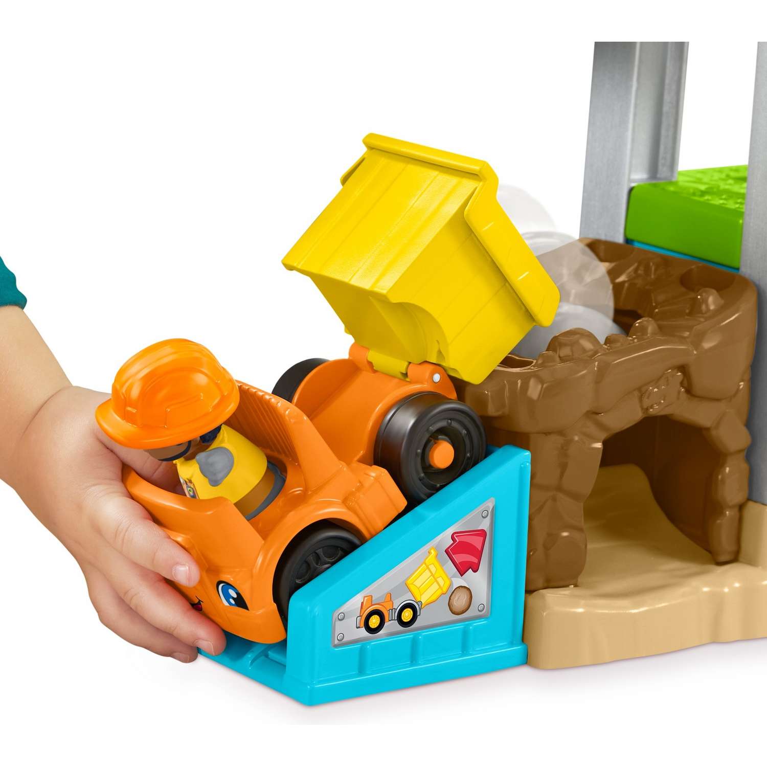 Набор игровой Fisher Price Little People Стройка HCJ64 - фото 25