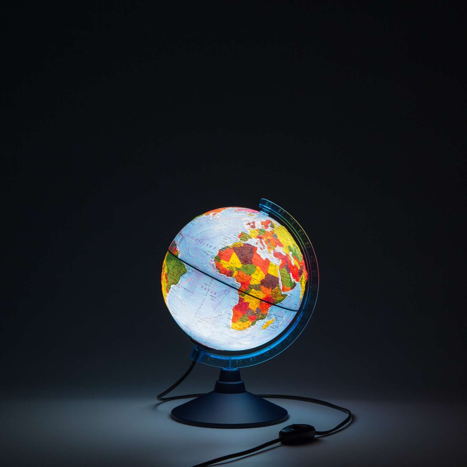 Глобус Globen Земли интерактивный рельефный диаметр 21 см с подсветкой VR очки - фото 8
