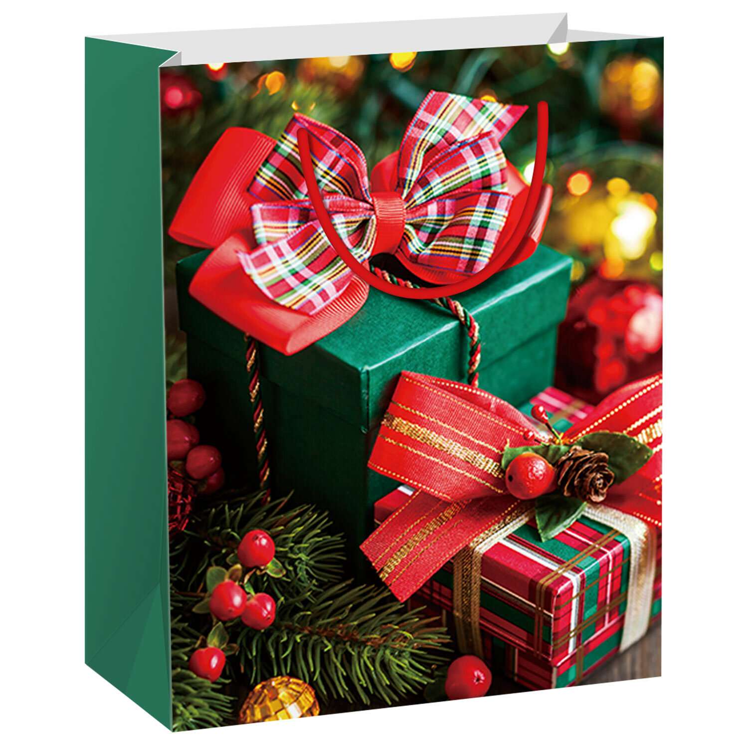 Подарочные пакеты Золотая сказка новогодние для упаковки подарков - фото 5