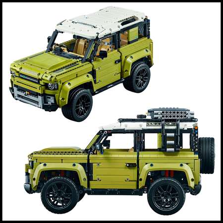 Игрушка LX Конструктор Technic Land Rover Defender 2573 детали