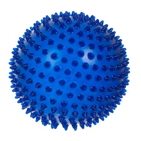 Мяч Малышок Ёжик 18 см синий