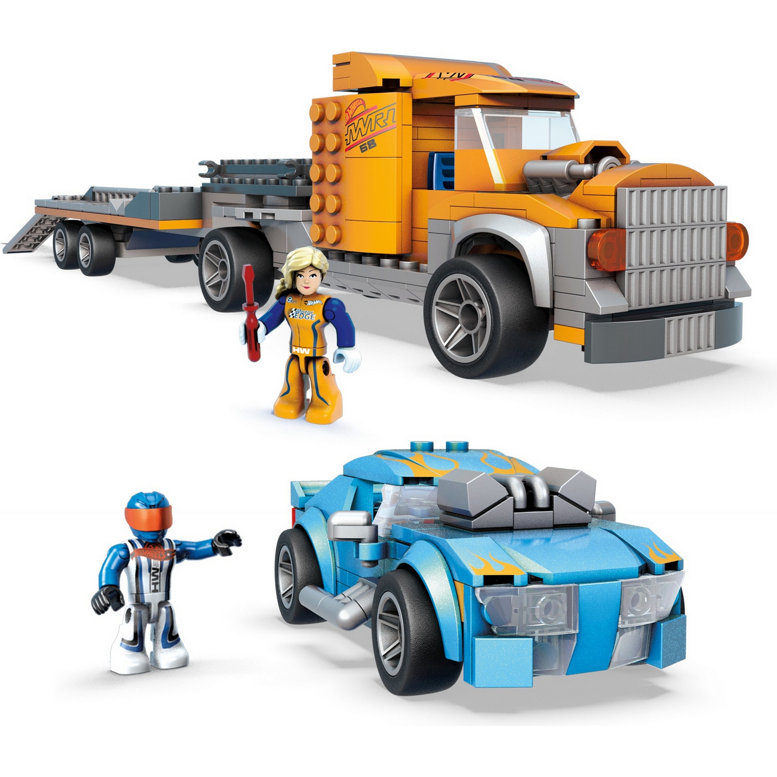 Конструктор Mega Construx Hot Wheels Автовоз GYG66 купить по цене 1499 ₽ в  интернет-магазине Детский мир