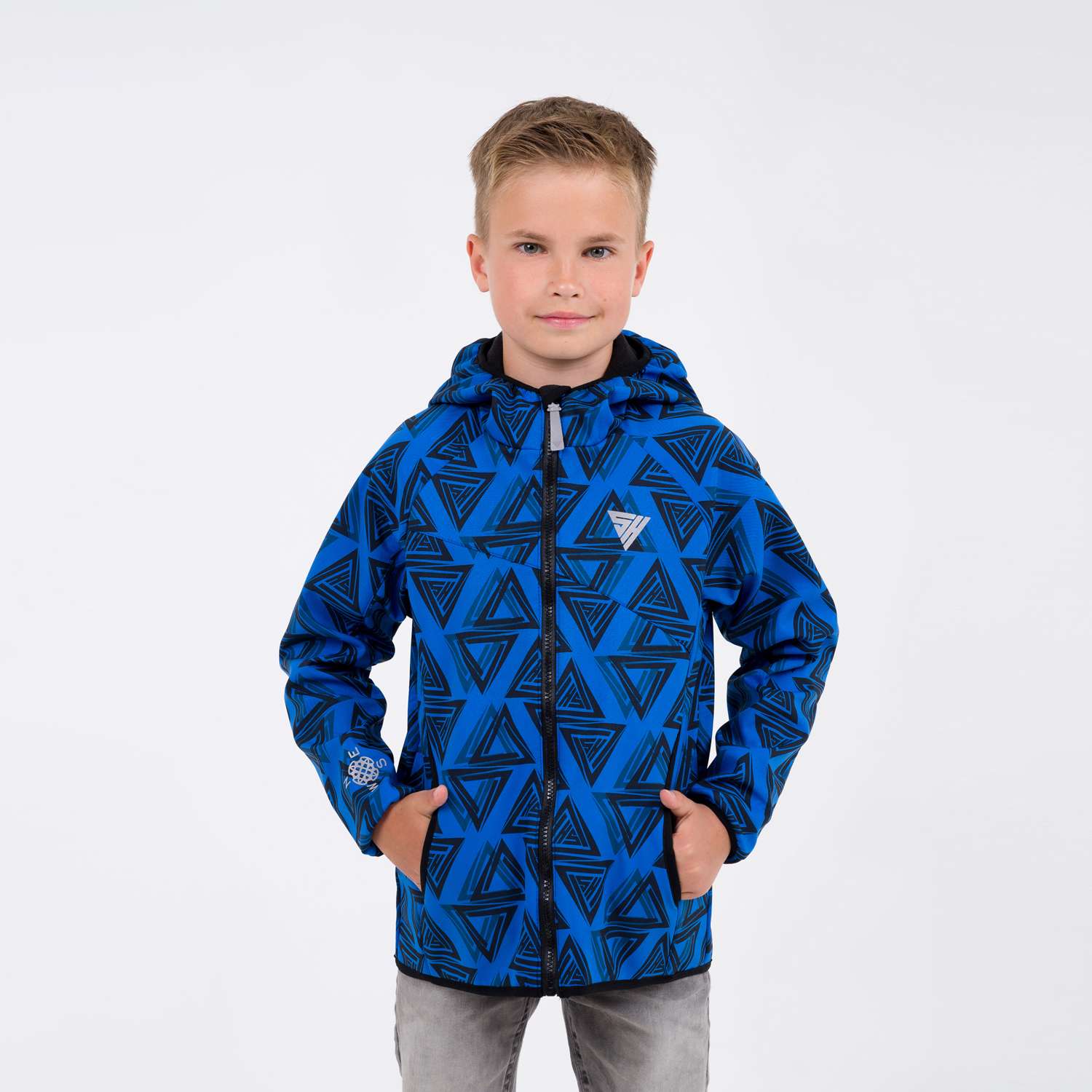 Куртка Sherysheff Куртка В19042Ф Синий лого - фото 8