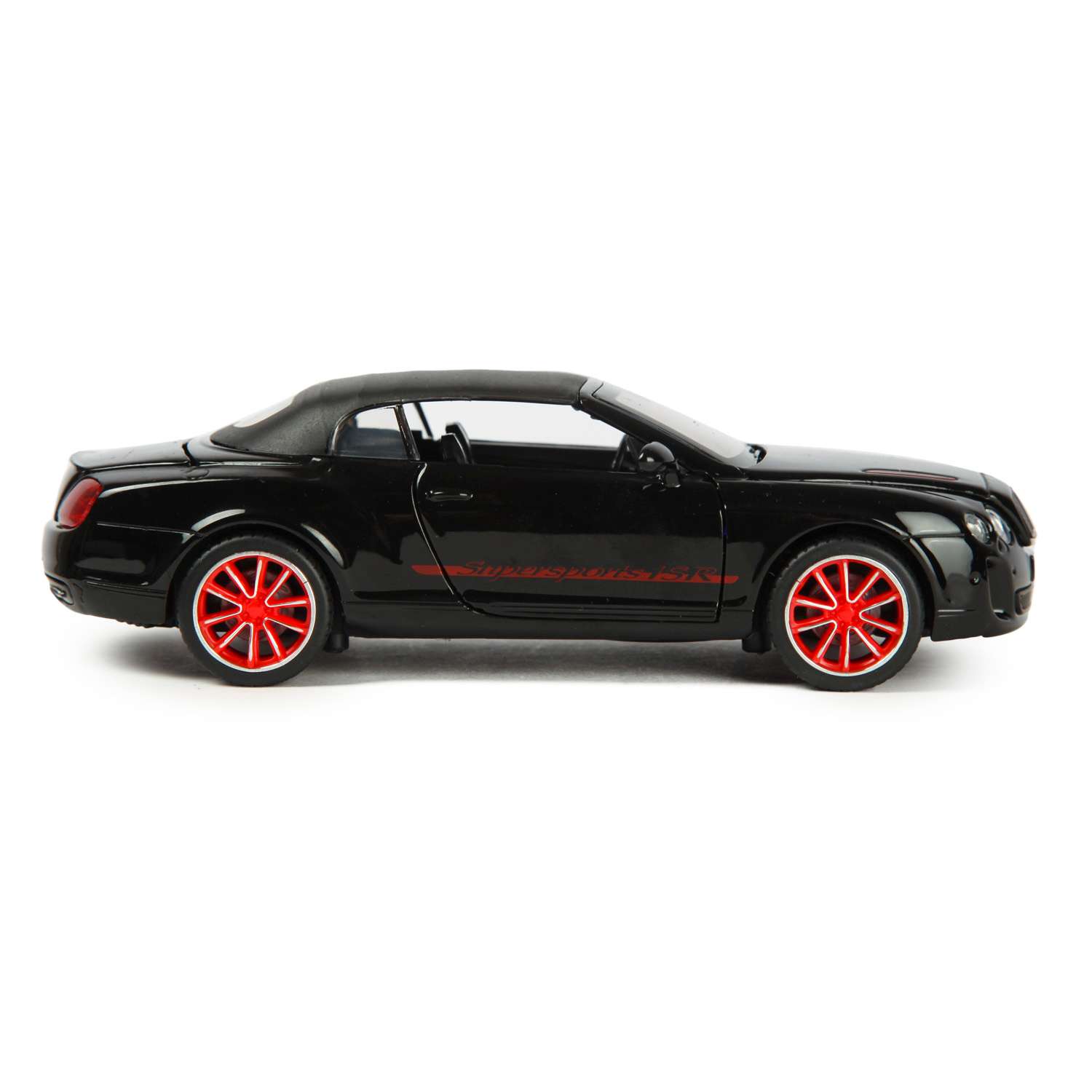 Машинка Mobicaro 1:32 Bentley Continental Supersports ISR Черная 68313 68313 - фото 2