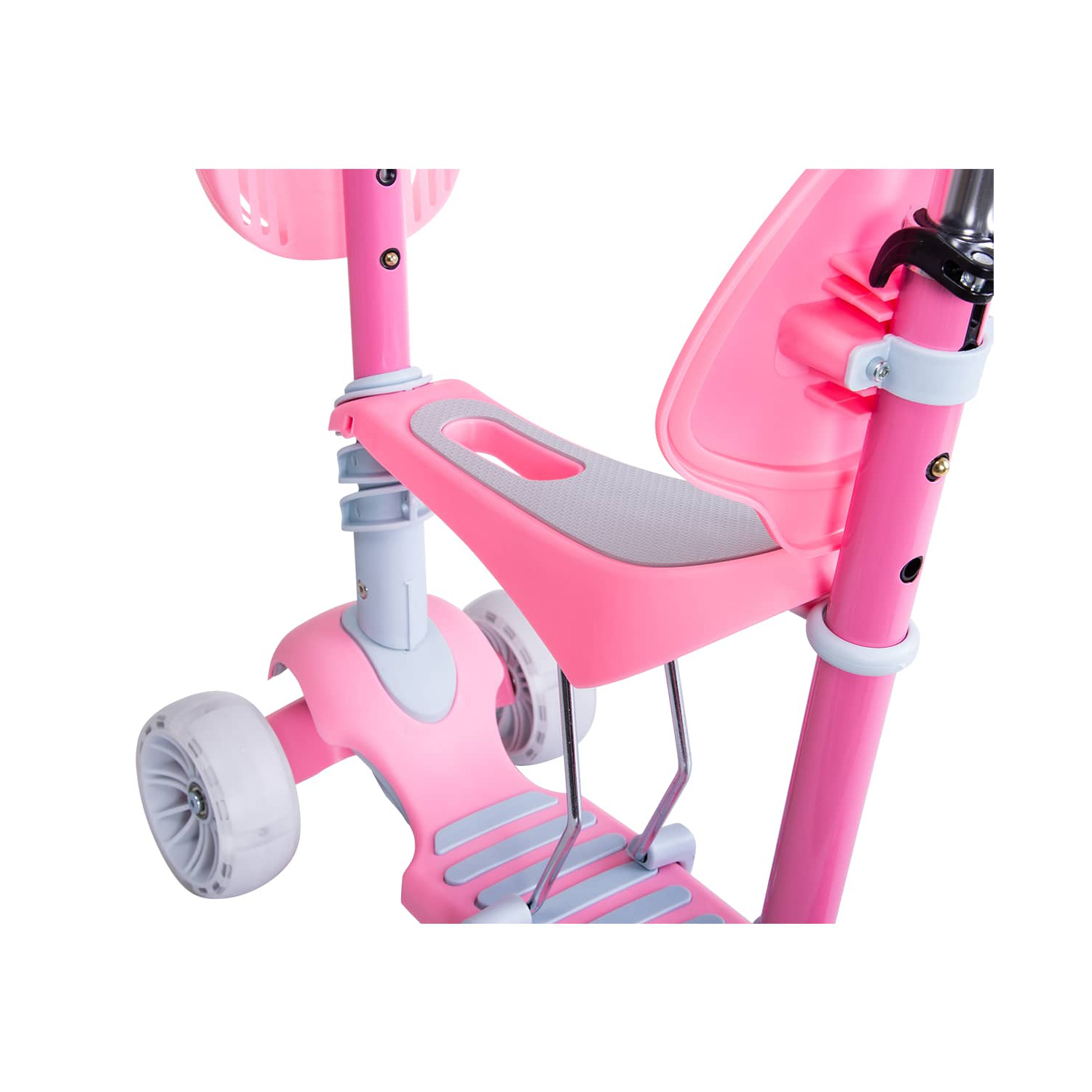 Самокат-беговел RIDEX Scooter- balance bike Starlet pink - фото 9