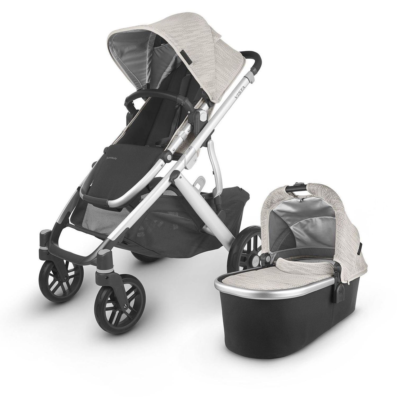 Коляска 2в1 UPPAbaby Vista V2 Sierra Песчаные дюны - фото 1