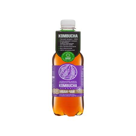 Комбуча Absolute Nature Kombucha-Classic на иван-чае 0.555 л