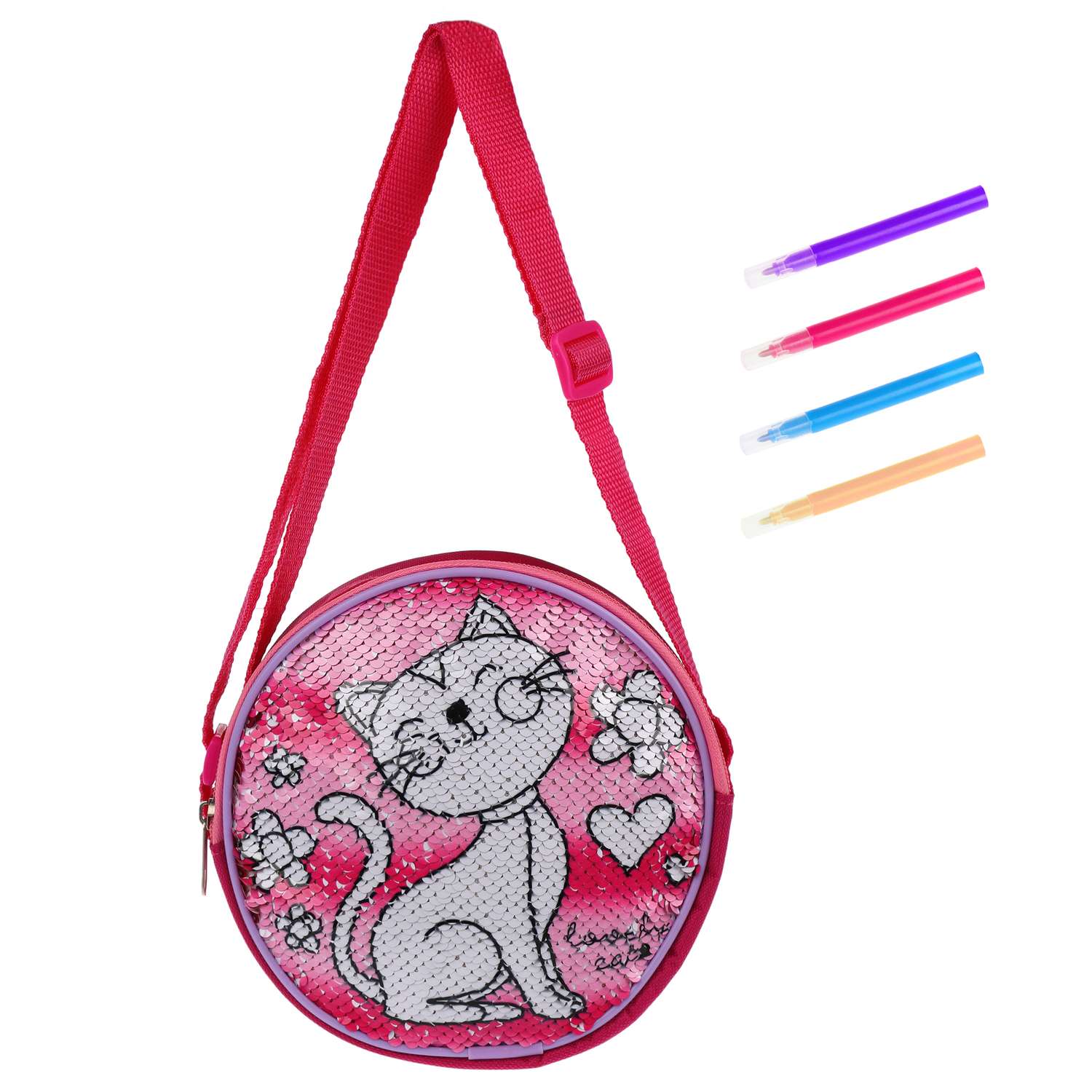 Набор для росписи сумочки Color Puppy Кошечка - фото 1