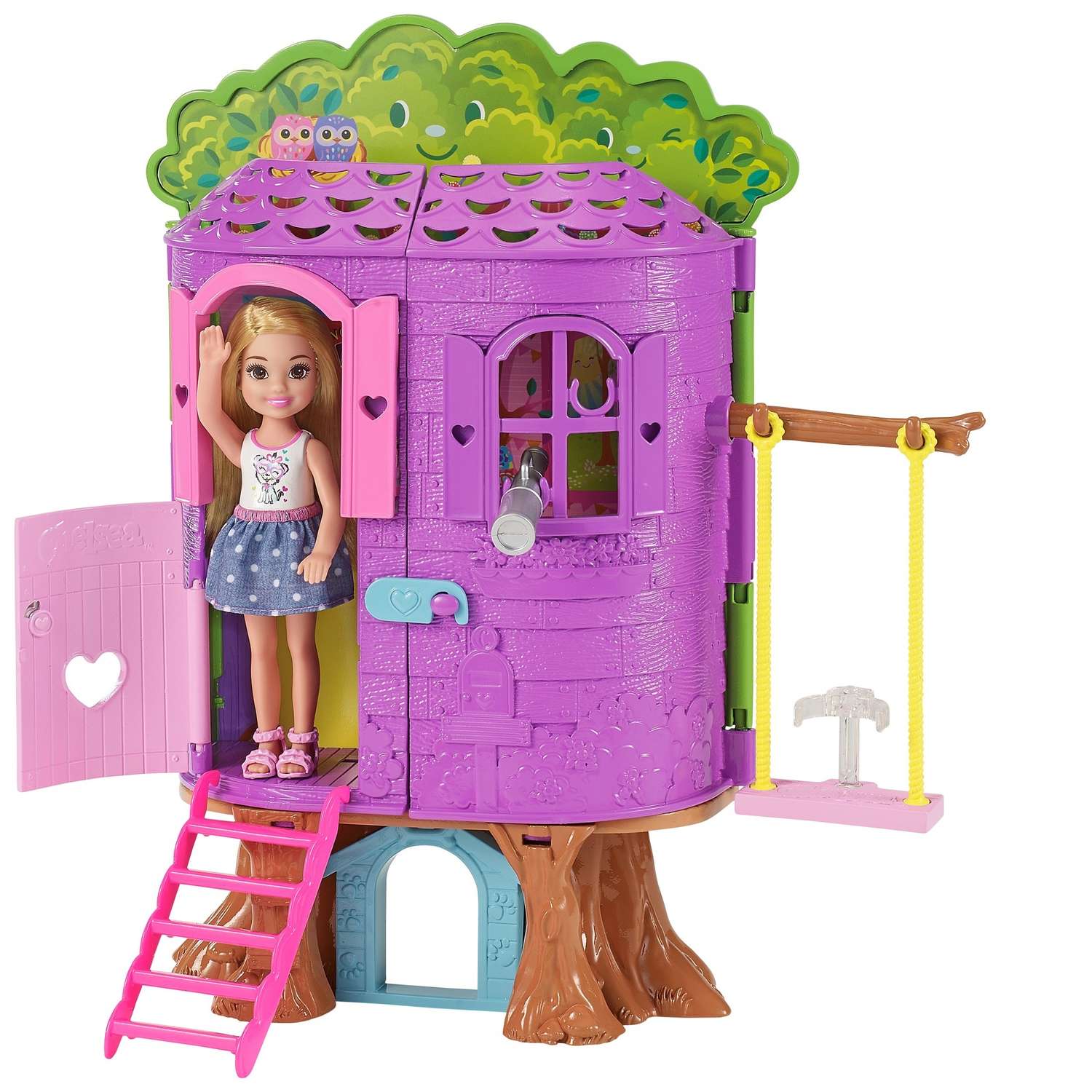 Набор Barbie Домик на дереве Челси FPF83 - фото 3