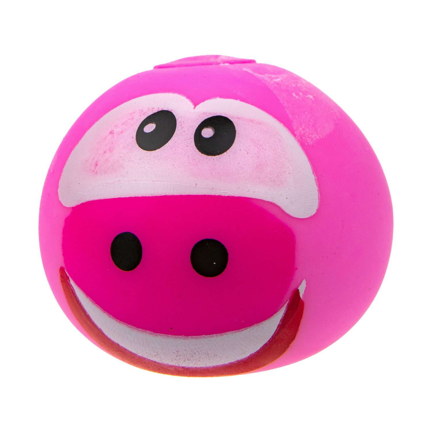 Игрушка-антистресс Крутой замес 1toy шар рожицы свинка 6 см - фото 1