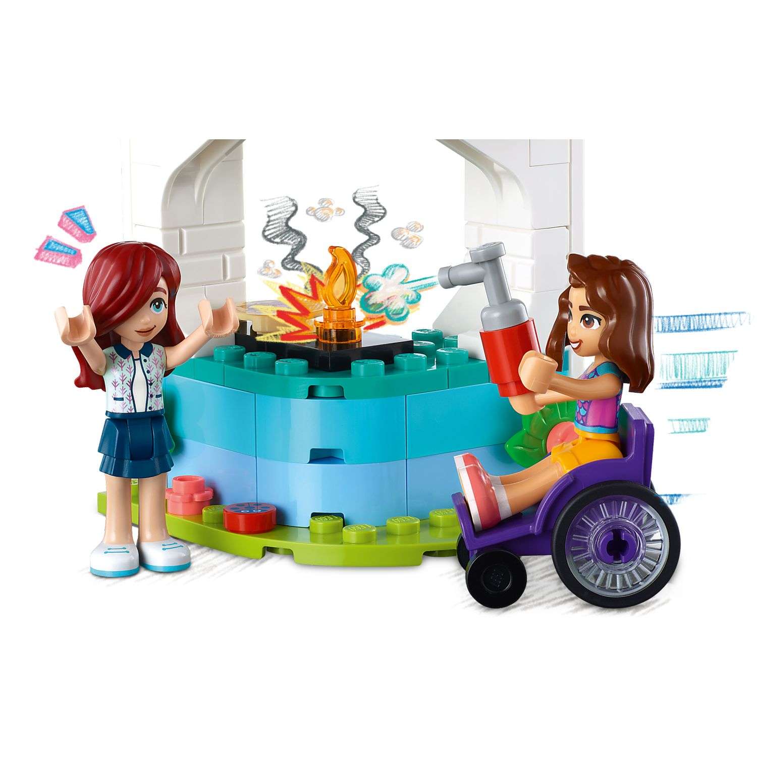 Конструктор LEGO Friends Pancake Shop 41753 - фото 5