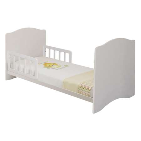 Детская кроватка Polini kids прямоугольная, без маятника (белый)