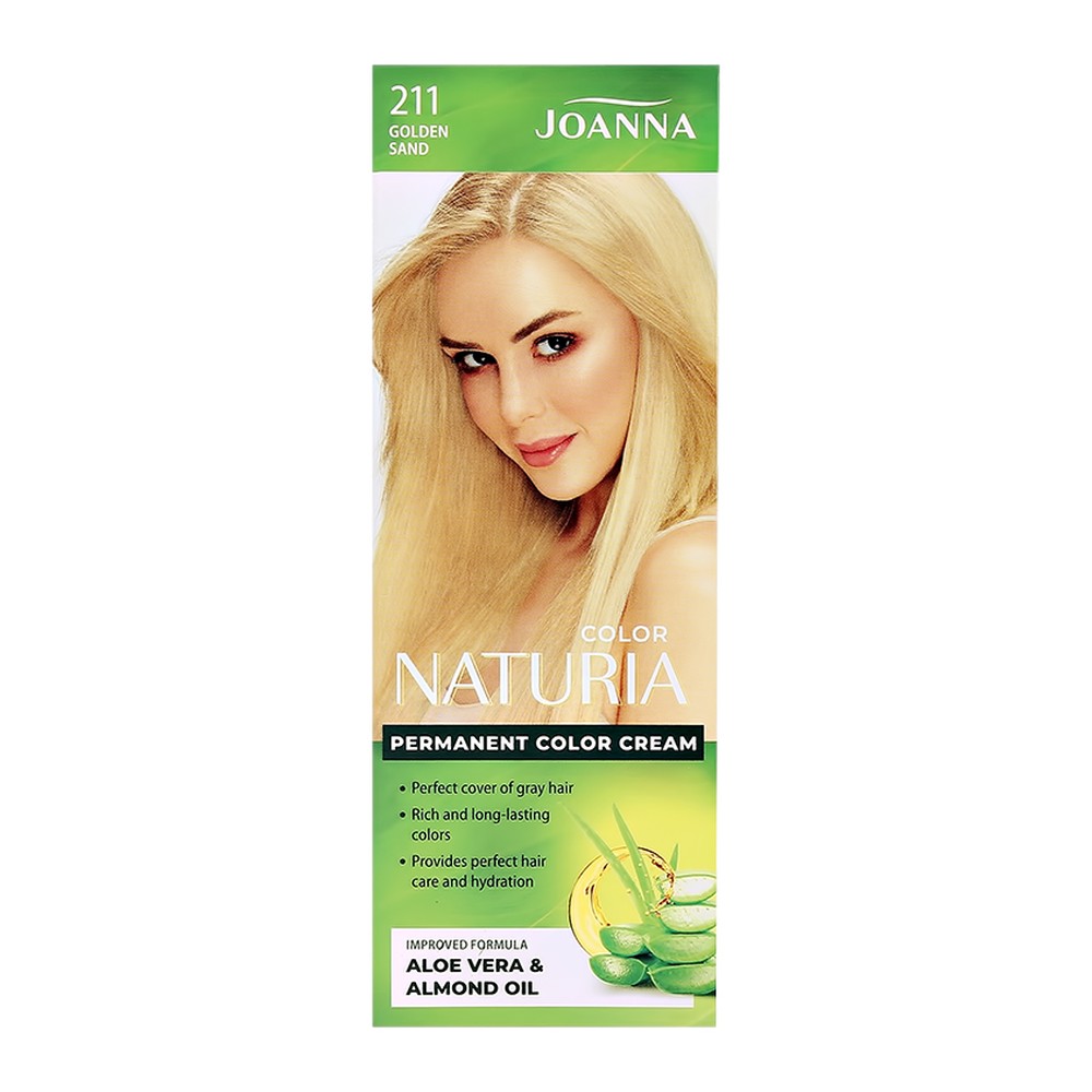 Краска для волос JOANNA Naturia color (тон 211) золотой песок - фото 4