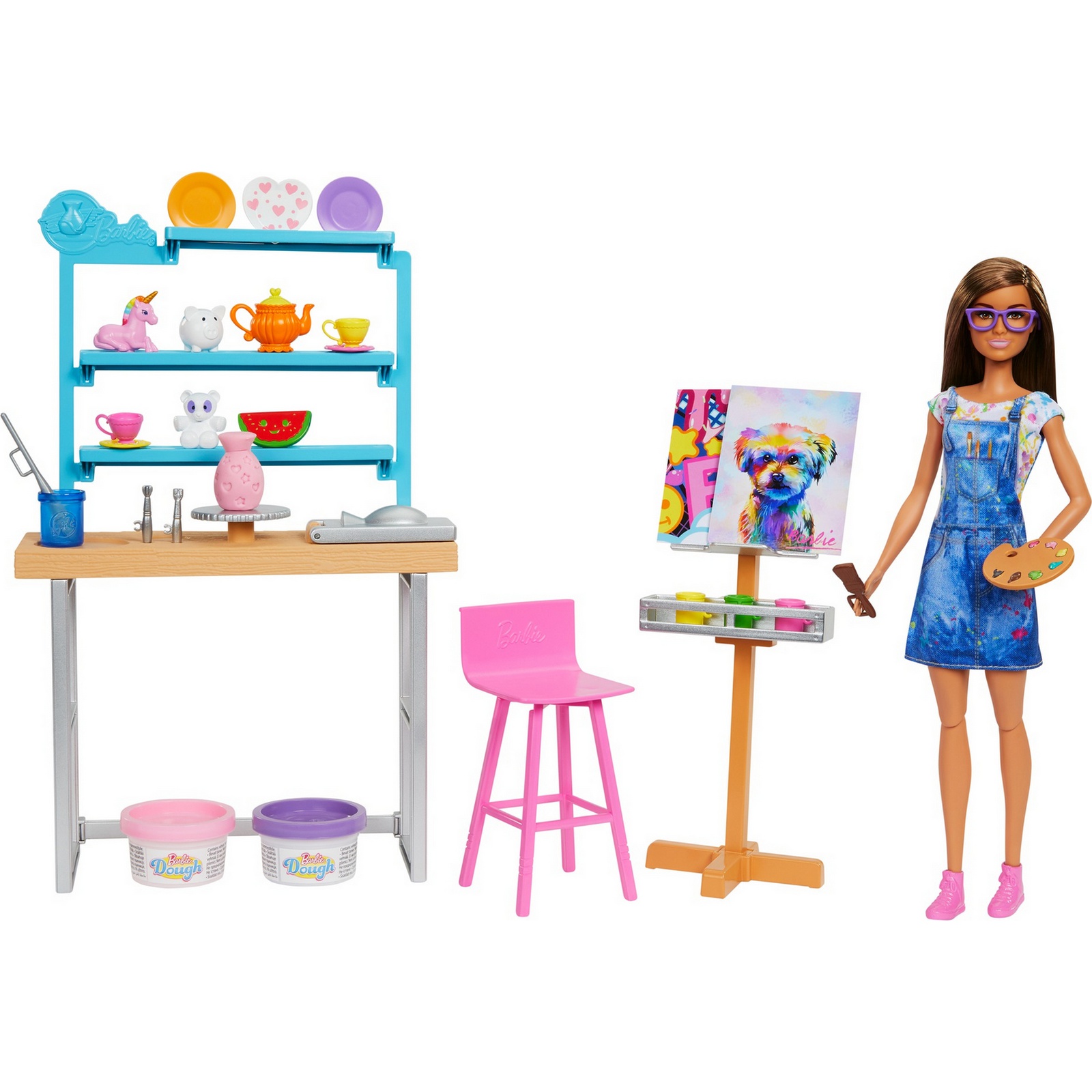 Barbie Create art studio HCM85