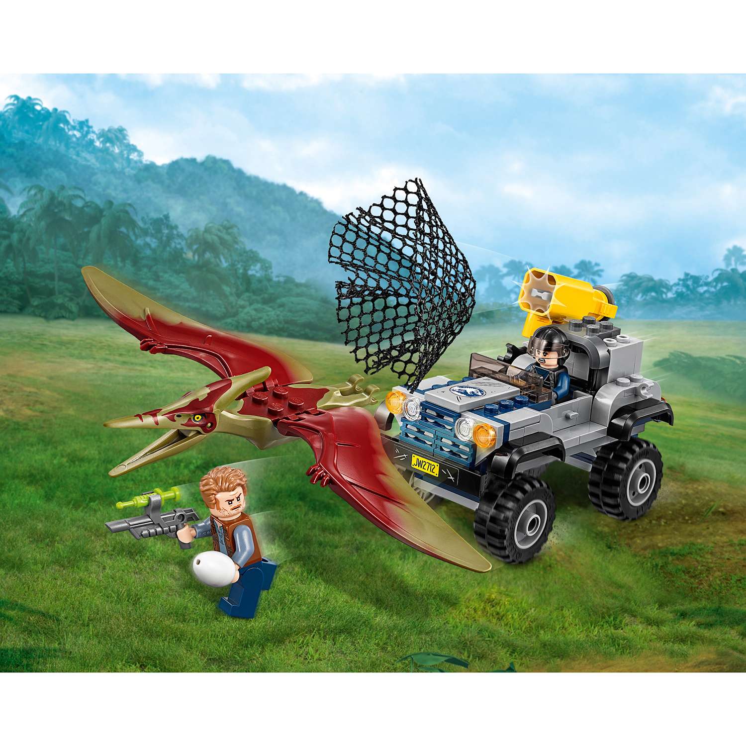 Конструктор LEGO Jurassic World Погоня за птеранодоном 75926 - фото 4