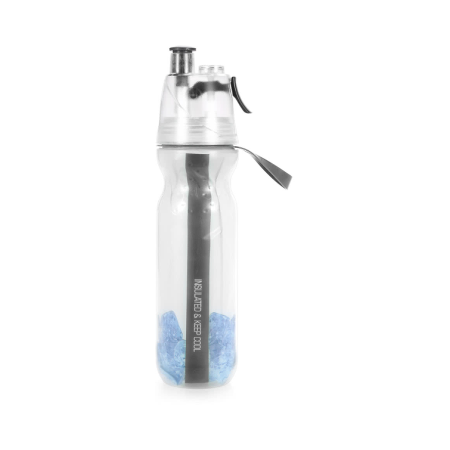 Бутылка для воды Beroma велосипедная с пульверизатором 750 мл - фото 1