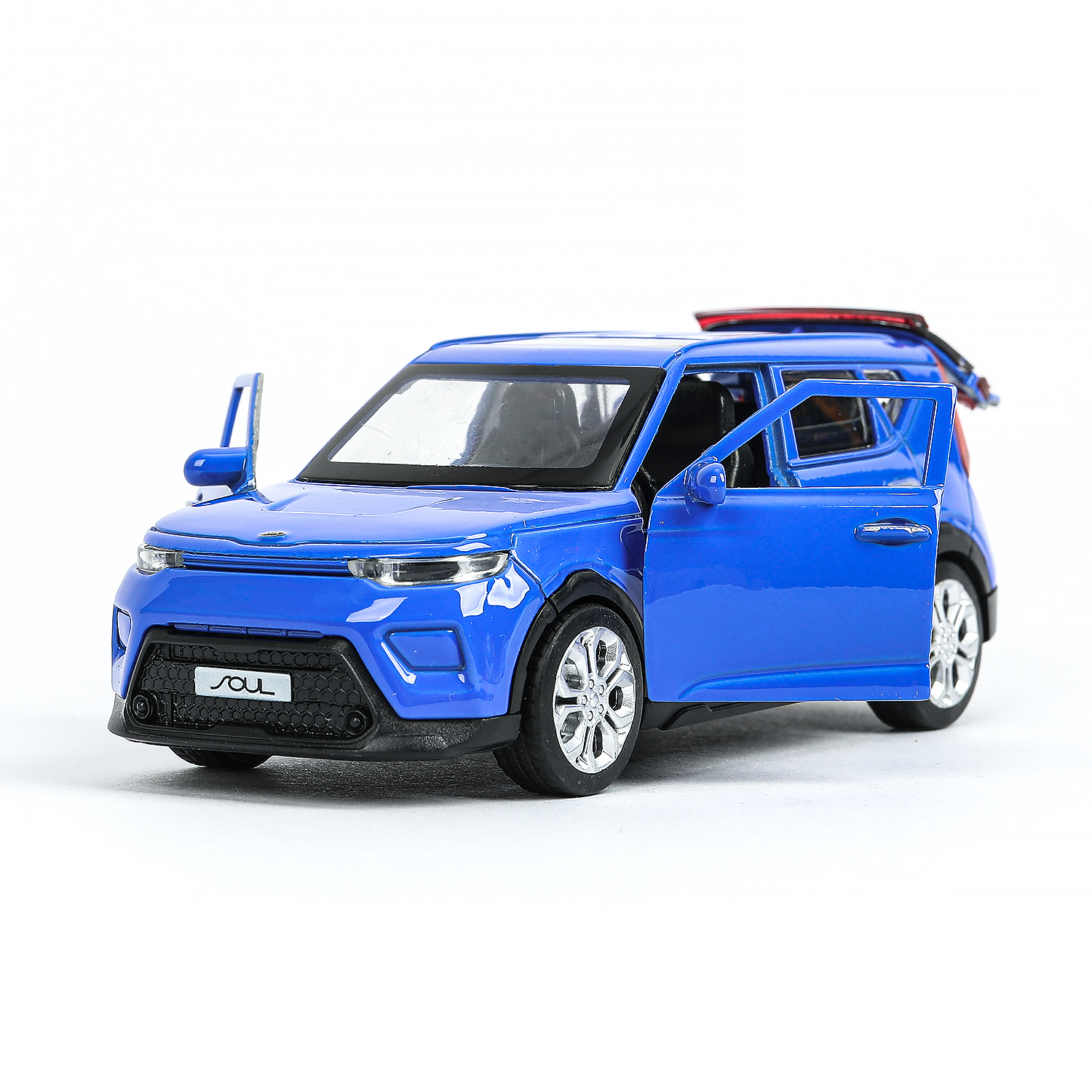 Автомобиль Технопарк KIA KIA Soul синий 391847 - фото 5