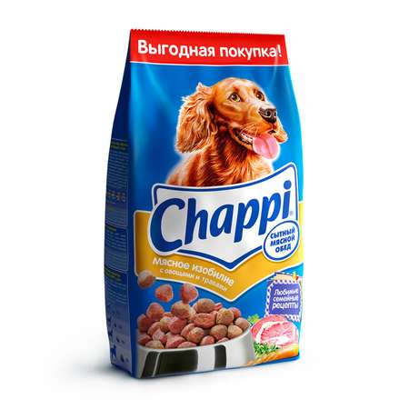 Корм для собак Chappi 8.5кг Мясное изобилие сухой