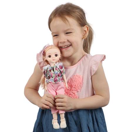 Кукла шарнирная 30 см Little Mania Мира со съемной одеждой