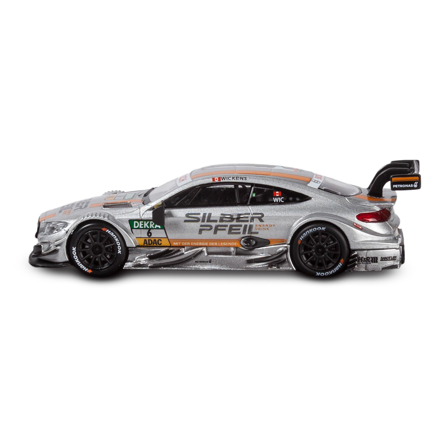 Автомобиль Mobicaro Mercedes AMG C63 DTM 1:43 белый 444999(C) - фото 2